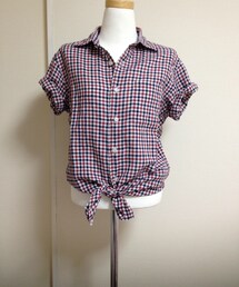 UNIQLO | リネンチェックシャツ(シャツ/ブラウス)
