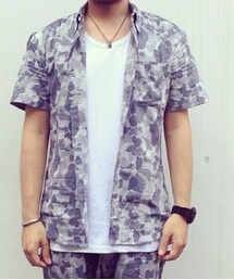 NMR | Nmr迷彩襯衫(シャツ/ブラウス)