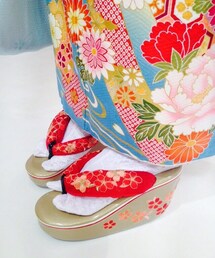 ふりそでMODE | お靴みたいな厚底のお草履(和装小物)
