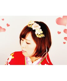ふりそでMODE | 小花の髪飾り♪(和装小物)