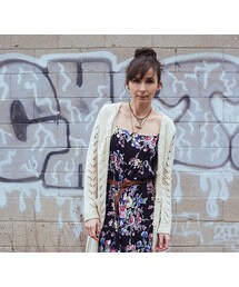 Threadsence long cardigan(カーディガン/ボレロ)