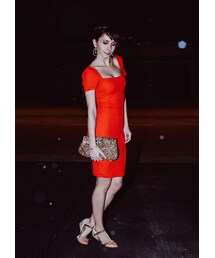 Orange sandals(サンダル)