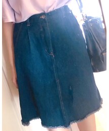 ehka sopo | デニムスカート