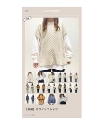 cuorequal | Tシャツ/カットソー
