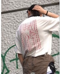 ADANS | バックロゴT(Tシャツ/カットソー)