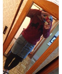 馬柄ニット
(ニット/セーター)