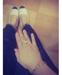 エスパドリーユ　もらいもの
アクセサリー　honey(その他シューズ)