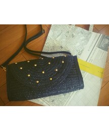 HITCH HIKE MARKET | かご素材バッグ(ショルダーバッグ)