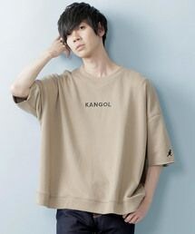 KANGOL | ▽WEB限定 MONO-MART×KANGOL カンゴール ビッグシルエット プルオーバー サマースウェット(1/2 sleeve)(スウェット)