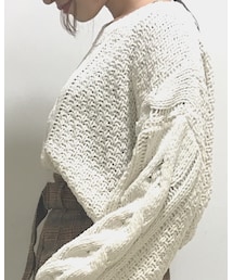 AS KNOW AS PINKY | ニット/セーター