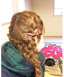 息子昼寝&ヘアアレンジ🙆🏻✨ | その他