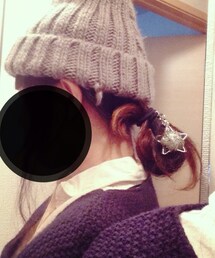 星。(ヘアゴム)