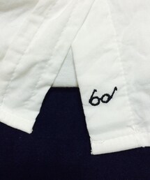 IDET | メガネ刺繍の洗いざらしシャツ(シャツ/ブラウス)