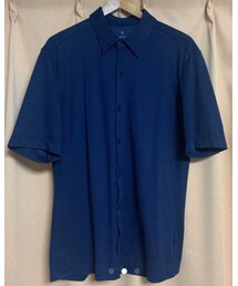 UNIQLO |  古着/オープンポロ tomas maier コラボ/L(ポロシャツ)