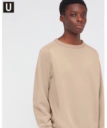 UNIQLO | ワイドフィットスウェット／L(スウェット)