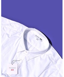 UNIQLO | エクストラファインコットンブロードオーバーサイズシャツ（長袖）(シャツ/ブラウス)