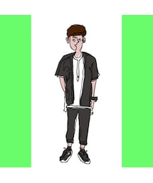 MY ILLUSTRATION。(Tシャツ/カットソー)