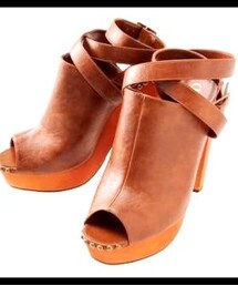 Ungrid | ベルト オープントゥ サボ サンダル(その他シューズ)