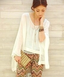 Ungrid | ソフトポンチョチュニック(その他トップス)