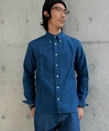 KEATON CHASE | keaton chase(キートンチェイス)
インディゴオックスB.D.
老舗ブランドシャツにも引けをとらないシルエット。
アメリカ服にインスパイアされたデザインは、キートンチェイスのフィルターを通して洗練されたワークウェアを作り上げています。(シャツ/ブラウス)