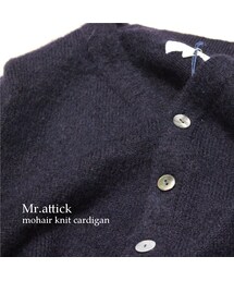モヘアカーディガン【Mr.attick】(カーディガン/ボレロ)
