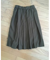 MACPHEE | カーキプリーツスカート(スカート)