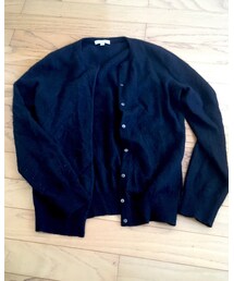 UNIQLO | 黒カシミヤカーディガン(カーディガン/ボレロ)