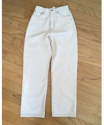 kutir | 白パンツ(デニムパンツ)