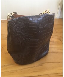kutir | クロコ押しカバン(ショルダーバッグ)