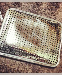 MURUA | メタリッククラッチバッグ(クラッチバッグ)