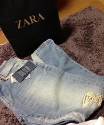 ZARA | ダメージデニム(デニムパンツ)