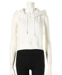 スリーブレスフーディーOP/ENVYM(パーカー)