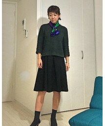 スカーフ巻いたよ | マフラー