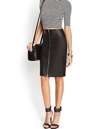 FOREVER 21 | Leather Skirt (スカート)