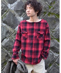 used | remake pullover shirt(シャツ/ブラウス)