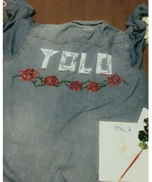 後ろも自作！ | シャツ/ブラウス