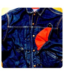 BLUE BLUE | ライナー付きデニムジャケット(デニムジャケット)