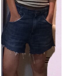 UNIQLOのジーンズ切った | パンツ