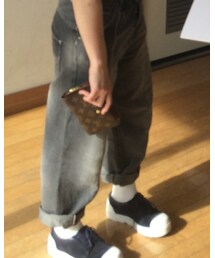 mina perhonen | デニムパンツ