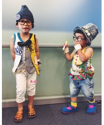 本選コーデ☺︎ | ちけたんに見つめられる彪太郎❤️(その他)