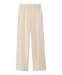 GU | レースストレートパンツ(パンツ)