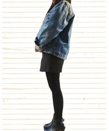 横から♡ | デニムジャケット