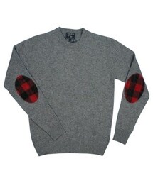WOOLRICH | elbow patch sweater(ニット/セーター)