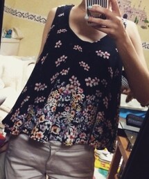 ZARA | 花柄フリル(キャミソール)