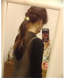 COQULE | うしろ(ピアス（両耳用）)