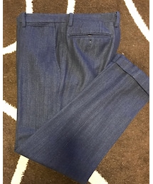 THE SUIT COMPANY | beginコラボのスーツカンパニーセットアップ。かなりのお気に入りです。(パンツ)