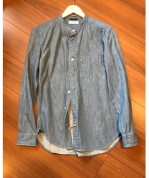 GIANNETTO | バンドカラー デニム(シャツ/ブラウス)