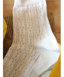 レースのおばちゃん靴下(レッグウェア)