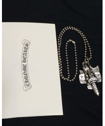 CHROME HEARTS | トップはノーブランド（4千） チェーンは正規品（1万）(ネックレス)