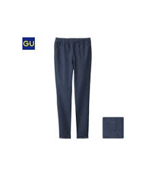 GU | GUクロップドパンツ・テーパードパンツブラックS(その他パンツ)
